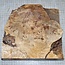 Mappa, poplar burl, approx. 240 x 235 x 52mm, 1,1kg