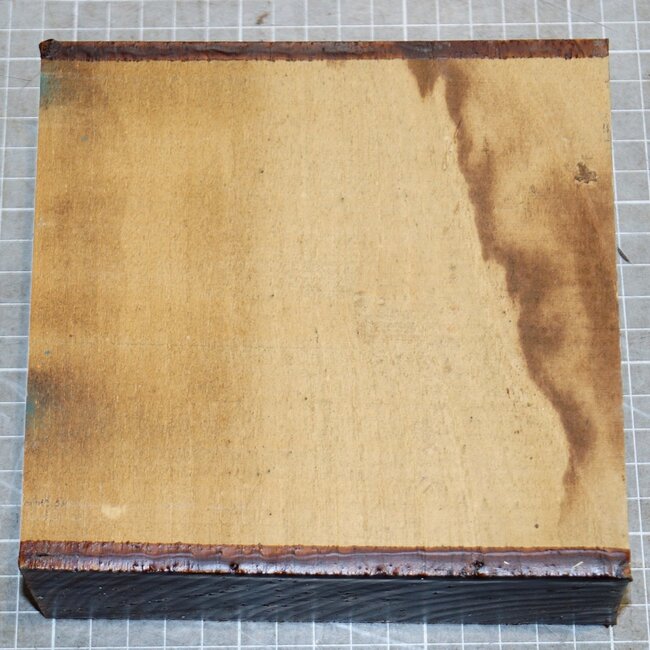 Robinie, ca. 150 x 150 x 50mm, 0,8kg