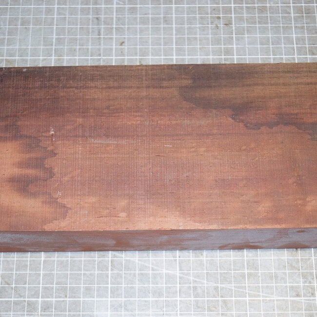 Padouk, approx. 305 x 125 x 52mm, 1,6kg