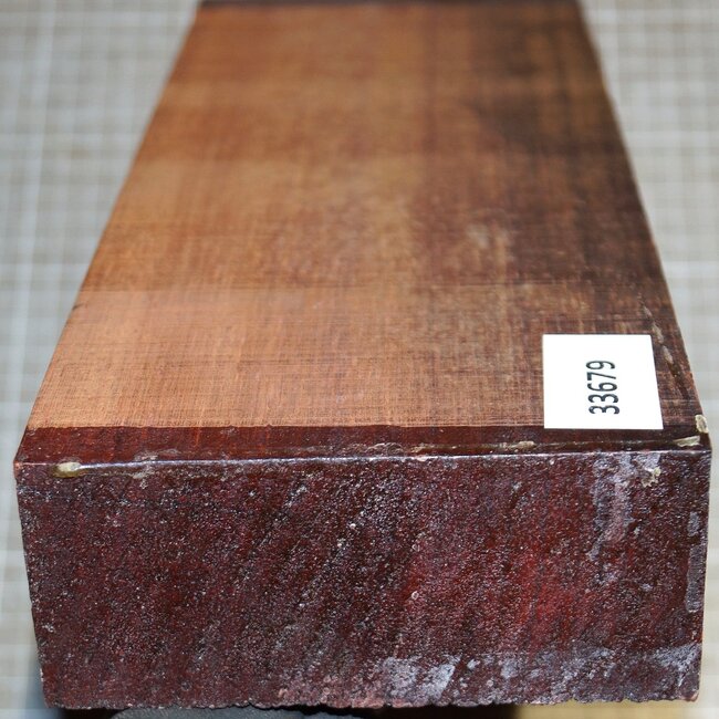 Padouk, approx. 305 x 125 x 52mm, 1,6kg