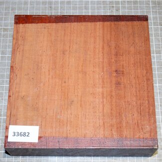 Padouk, approx. 190 x 190 x 54mm, 1,6kg