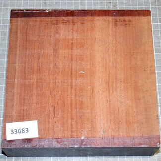 Padouk, approx. 190 x 190 x 54mm, 1,6kg