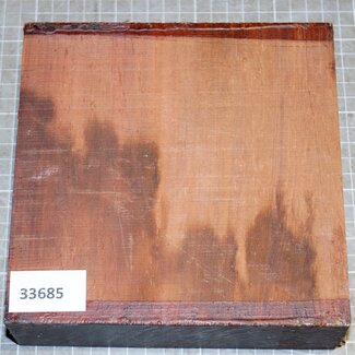 Padouk, approx. 170 x 170 x 54mm, 1,1kg