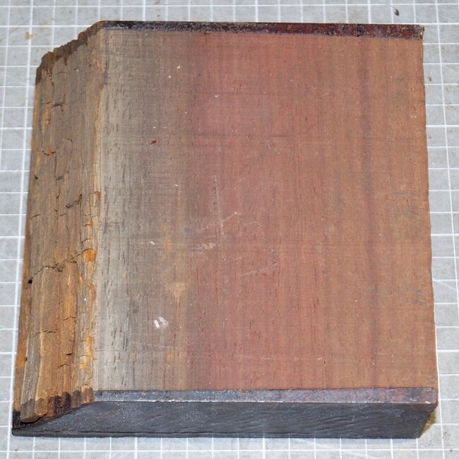 Padouk, approx. 155 x 155 x 54mm, 0,9kg