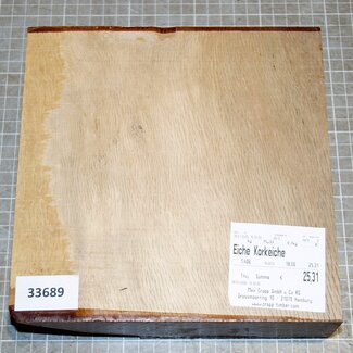Korkeiche, ca. 200 x 200 x 52mm, 1,4kg