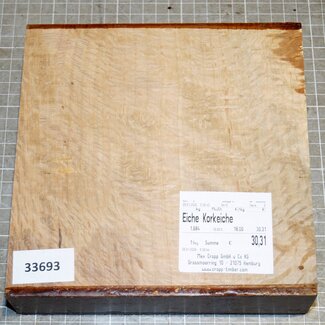 Cork Oak, approx. 190 x 190 x 46mm, 1,7kg