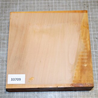 Pearwood, approx. 190 x 190 x 50mm, 1,3kg