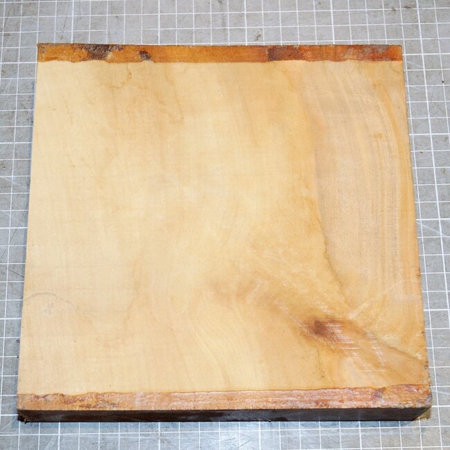 Pearwood, approx. 190 x 190 x 40mm, 1,1kg