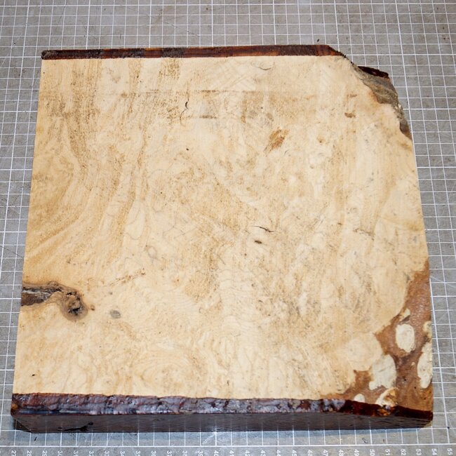 Esche, Maser, ca. 250 x 165 x 65mm, 2,5kg