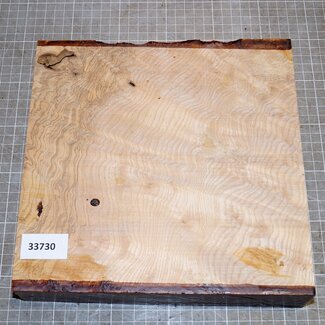 Esche, Maser, ca. 240 x 240 x 50mm, 2,1kg