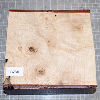 Esche, Maser, ca. 200 x 195 x 62mm, 2,0kg