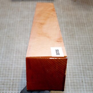 Pearwood, steamed, approx. 70 x 70 x 500mm, 1,6kg