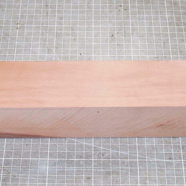 Pearwood, steamed, approx. 60 x 60 x 500mm, 1,3kg