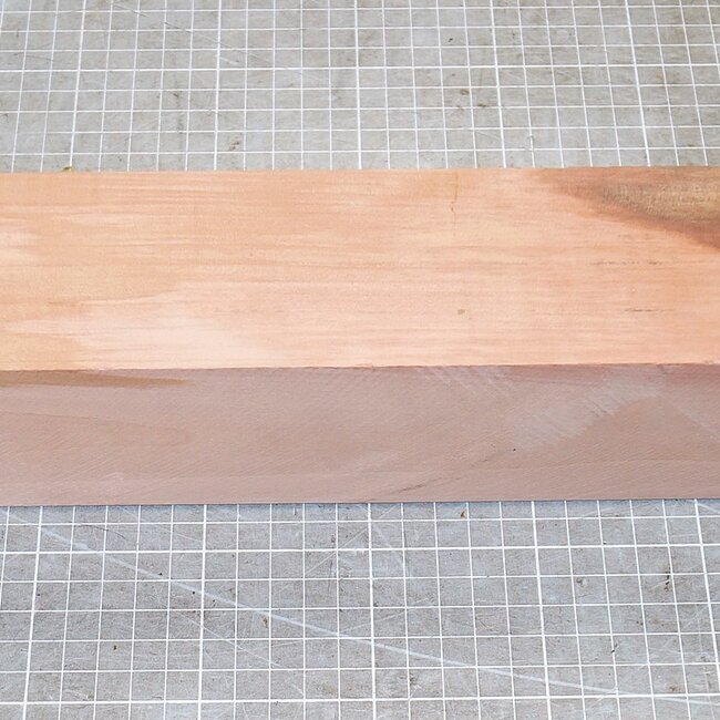 Pearwood, steamed, approx. 70 x 70 x 600mm, 2,0kg