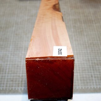 Pearwood, steamed, approx. 70 x 70 x 600mm, 2,0kg