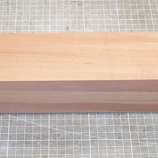 Pearwood, steamed, approx. 70 x 70 x 400mm, 1,3kg