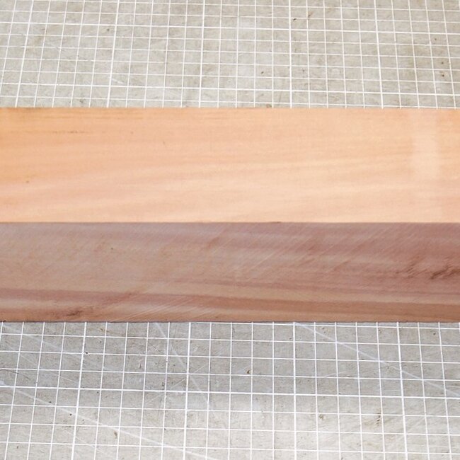 Pearwood, steamed, approx. 70 x 70 x 400mm, 1,3kg