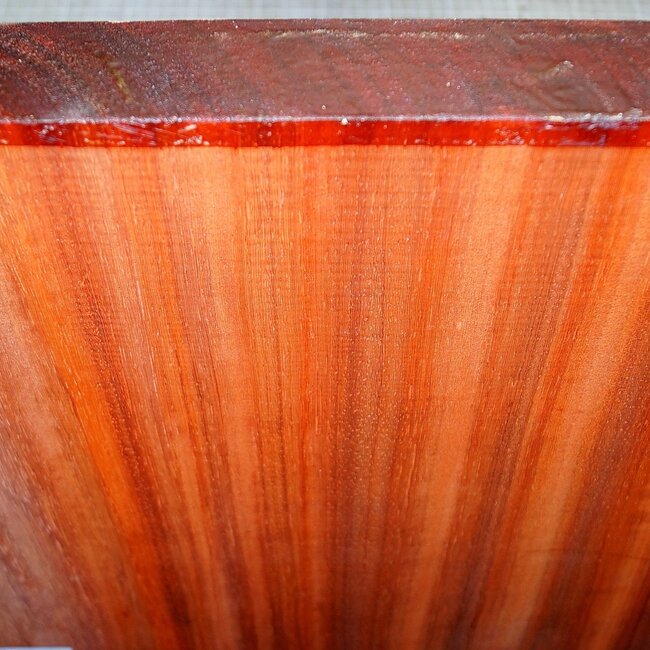 Padouk, ca. 340 x 340 x 51mm, 4,6kg