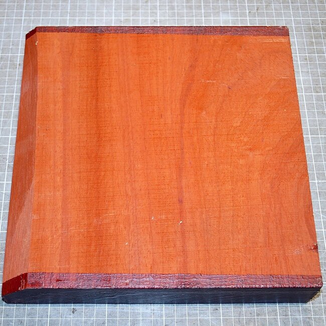 Padouk, approx. 260 x 260 x 52mm, 2,7kg