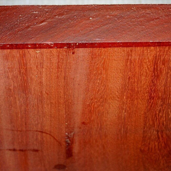 Padouk, ca. 260 x 260 x 52mm, 2,7kg