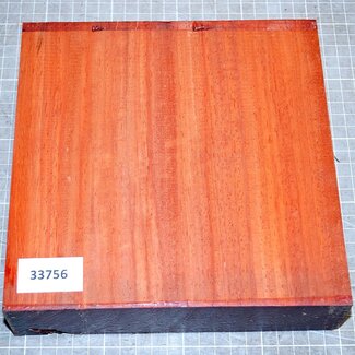 Padouk, approx. 200 x 200 x 51mm, 1,7kg