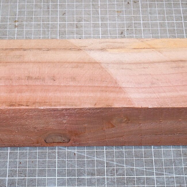 Redwood, ca.78 x 78 x 500mm, 1kg