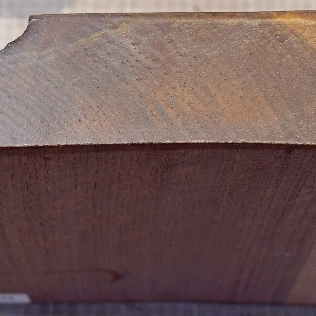 Black Walnut, ca. 261 x 266 x 65mm, 3,04kg