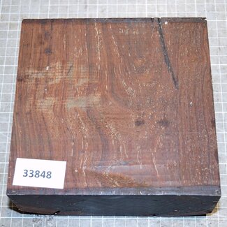 Ostindisch Palisander, ca. 155 x 155 x 73 mm, 1,6 kg