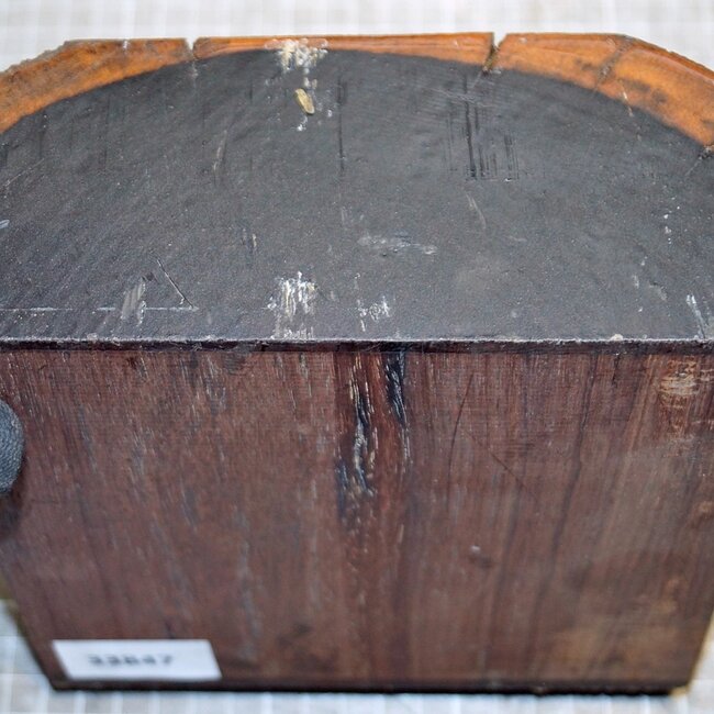 Ostindisch Palisander, ca. 160 x 160 x 73 mm, 1,8 kg