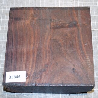 East Indian Rosewood, approx. 170 x 170 x 74 mm, 1,9 kg
