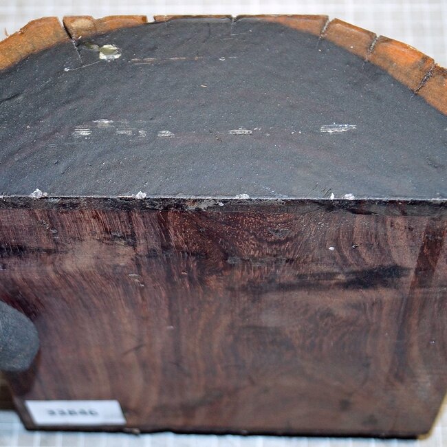 Ostindisch Palisander, ca. 170 x 170 x 74 mm, 1,9 kg