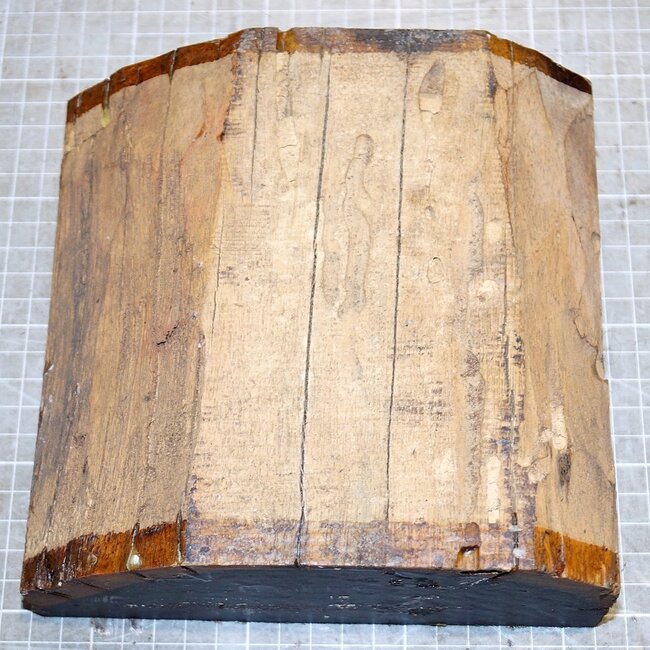 Ostindisch Palisander, ca. 170 x 170 x 75 mm, 1,8 kg