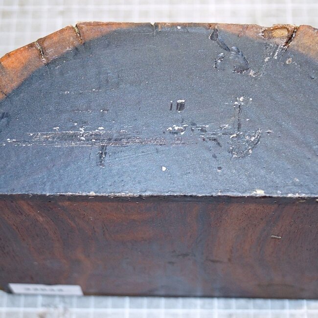 East Indian Rosewood, approx. 170 x 170 x 75 mm, 1,8 kg