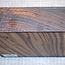 Zebrawood, approx. 180 x 180 x 52 mm, 1,4 kg