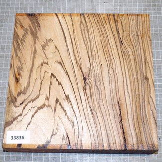 Zebrano, ca. 250 x 195 x 51 mm, 2,6 kg