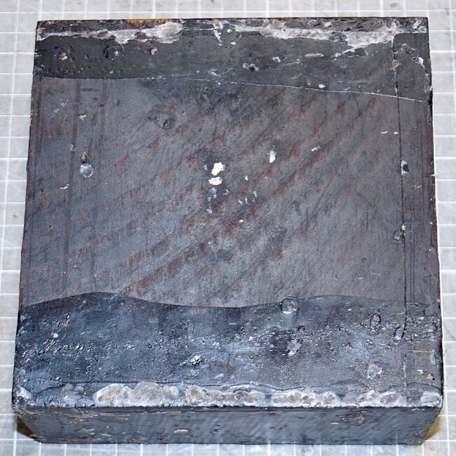 Grenadill, ca. 150 x 150 x 67 mm, 2 kg