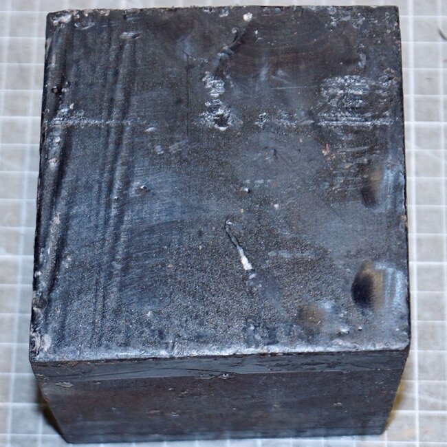 African Blackwood, approx. 100 x 100 x 98 mm, 1,4 kg