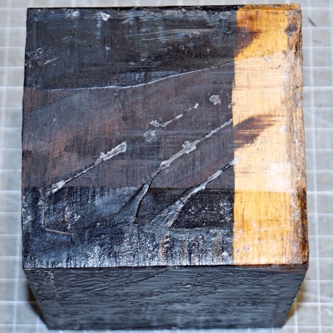 African Blackwood, approx. 100 x 100 x 100 mm, 1,4 kg