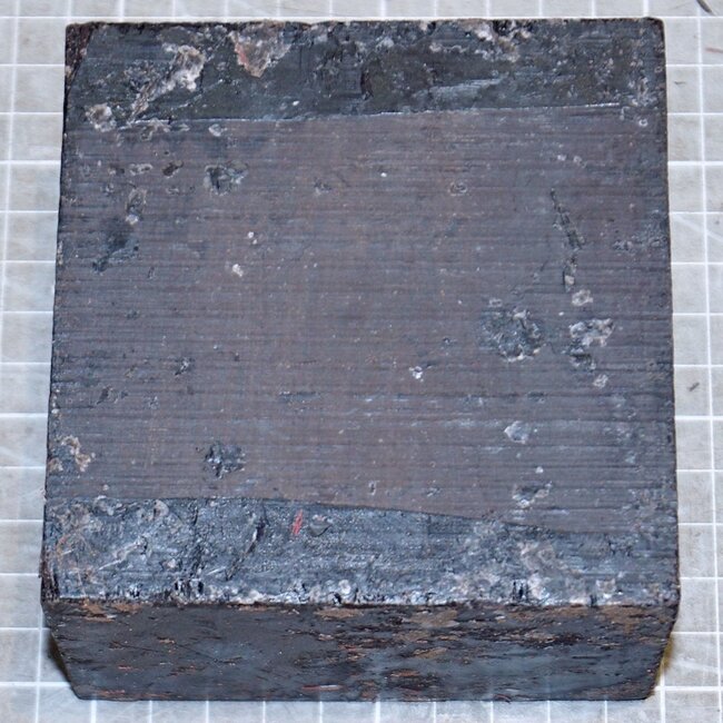 African Blackwood, approx. 100 x 100 x 65 mm, 0,9 kg
