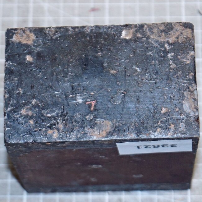 Grenadill, ca. 100 x 100 x 65 mm, 0,8 kg