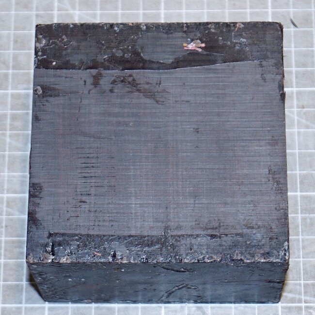 African Blackwood, approx. 100 x 100 x 65 mm, 0,9 kg