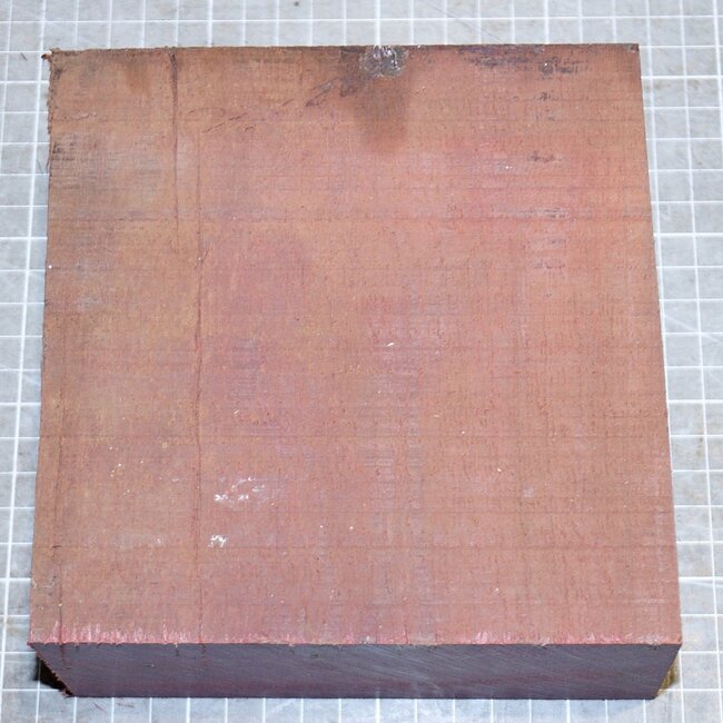 Purpleheart, approx. 150 x 150 x 74 mm, 1,9 kg