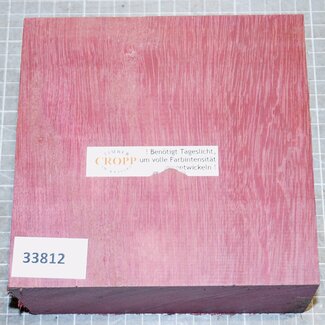 Purpleheart, approx. 150 x 150 x 74 mm, 1,8 kg