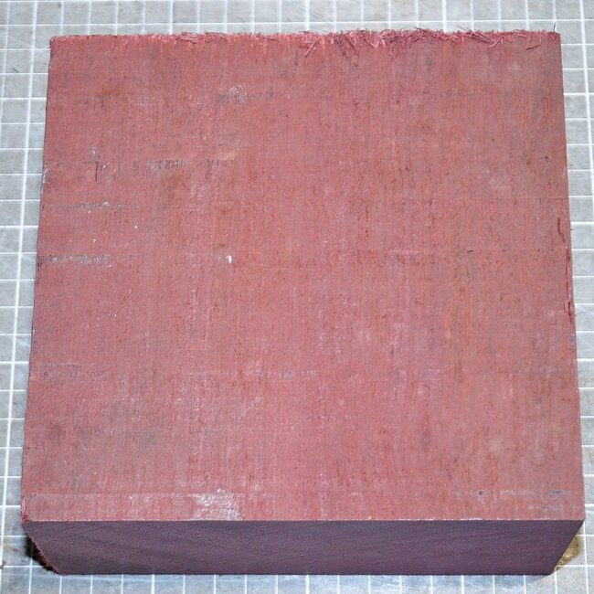 Purpleheart, approx. 150 x 150 x 74 mm, 1,8 kg