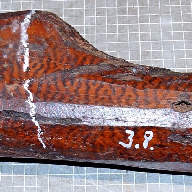 Snakewood, approx. 550 x 65/120/95 x 70 mm,  3,8 kg