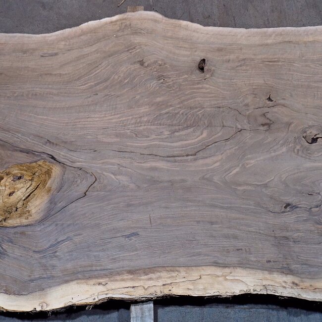 Kaukasischer Nussbaum, Tischplatte, ca. 3200 x 840 x 62 mm, 13727