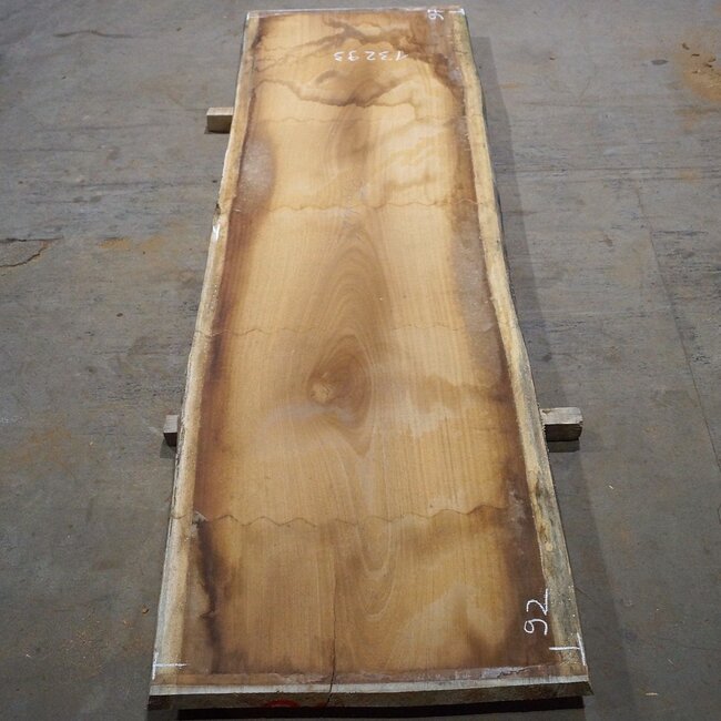 Iroko table top, approx. 3100 x 900 x 65 mm, 13293