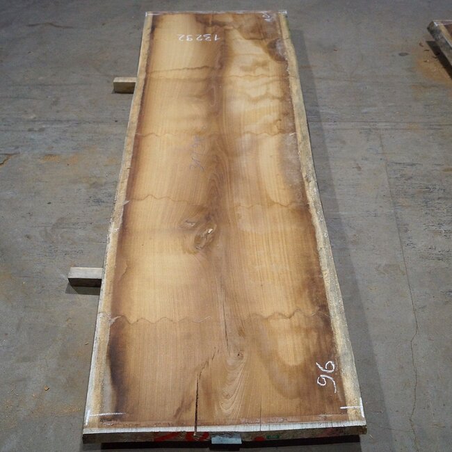 Iroko table top, approx. 3100 x 980 x 65 mm, 13292