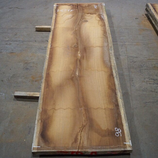 Iroko table top, approx. 3100 x 1000 x 65 mm, 13291