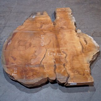Sapeli Mahogany, table top, approx. 2300 x 1370 x 65 mm, 13712